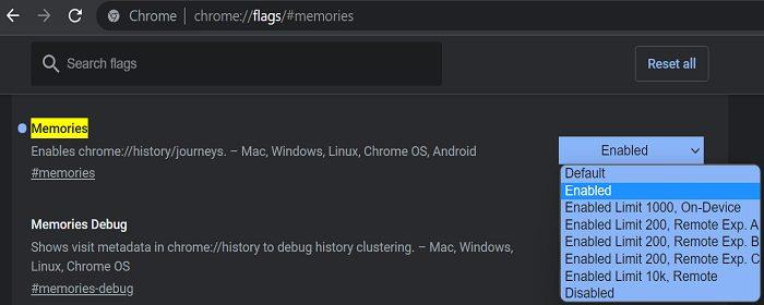 Cum să utilizați Google Chrome Memories