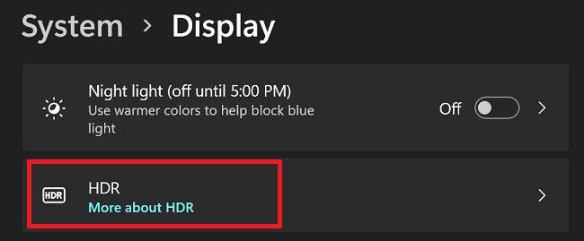 Windows 11: كيفية تمكين HDR التلقائي