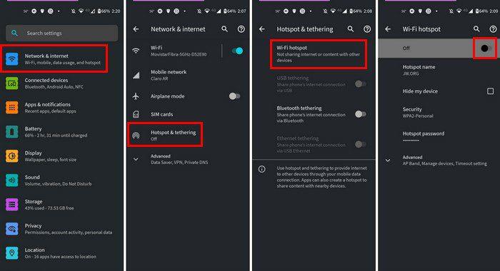 Android 11: como transformar seu dispositivo Android em um ponto de acesso móvel