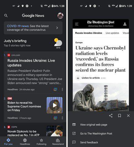 Android用の最高の無料ニュースアプリの5
