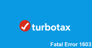 Correction : erreur fatale 1603 lors de la tentative de mise à jour de TurboTax