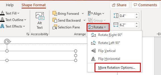 Jak odwrócić tekst do góry nogami w programie Microsoft PowerPoint