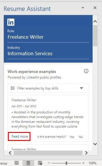 Microsoft Word: jak w pełni wykorzystać możliwości Asystenta CV na LinkedIn