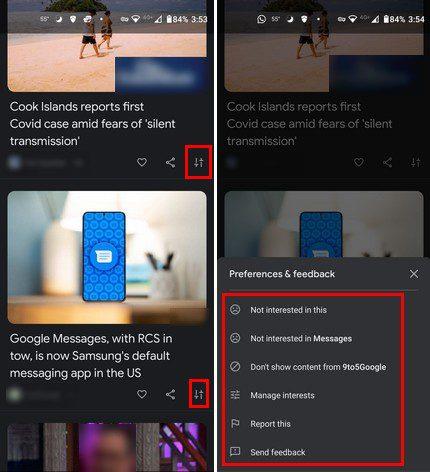 Cum să activați, să dezactivați și să gestionați feedul Google Discover