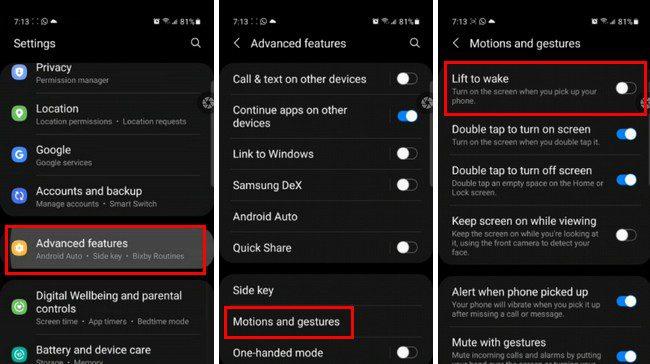 Android画面が自動的にオンになる：対処方法