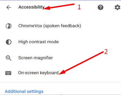 Chromebookがタブレットモードにならない問題を修正