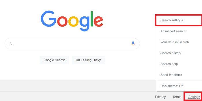 Solución: no puedo desactivar las búsquedas de tendencias en Google