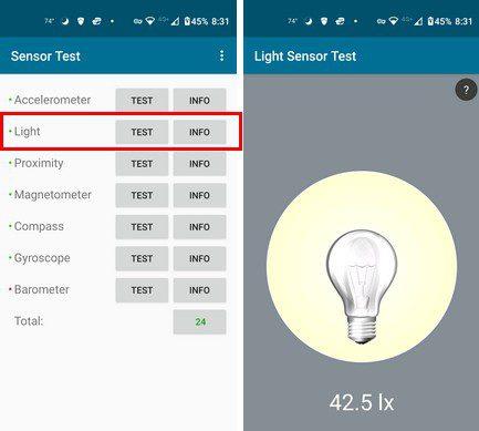 Android에서 작동하지 않는 적응형 밝기를 수정하는 방법