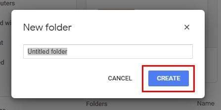 Google Drive: Cum să creați și să partajați cu ușurință un dosar