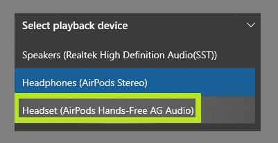 Solución: el micrófono AirPods no funciona en Windows 11