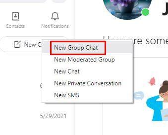 Skype：グループを作成および変更する方法