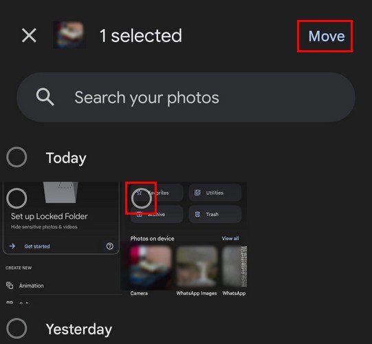 Cum să creezi cu ușurință un dosar blocat în Google Foto