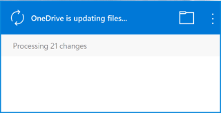 Correção: OneDrive travado no processamento de alterações no Windows