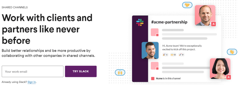 Slack: วิธีตั้งค่าช่องแชร์