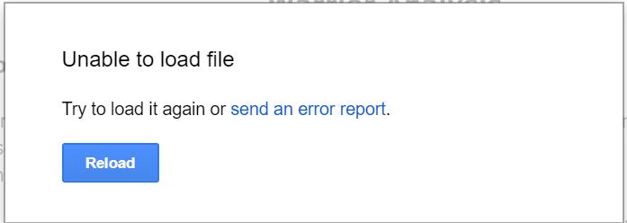 REPARARE: Imposibil de încărcat fișierul pe Google Docs [Rezolvat]