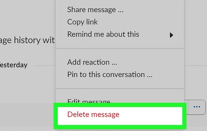 Cum să ștergeți ușor mesajele Slack
