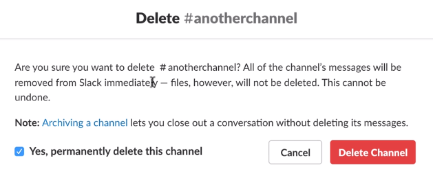 Cómo editar, eliminar o archivar un canal de Slack • Guías de Slack