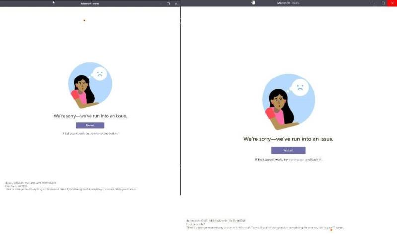 CORREÇÃO: código de erro do Microsoft Teams caa7000a