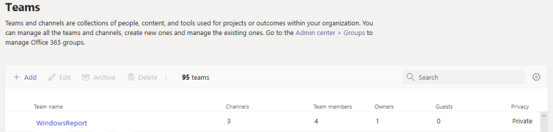 Cách tạo và quản lý nhóm trong Microsoft Teams