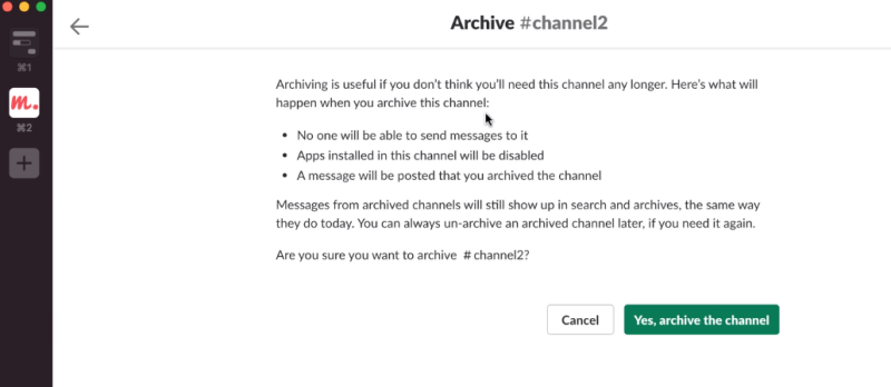 Как редактировать, удалять или архивировать канал Slack • Руководства по Slack
