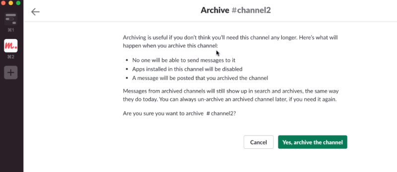 So bearbeiten, löschen oder archivieren Sie einen Slack-Kanal • Slack-Anleitungen