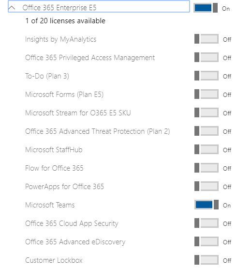 UPDATE: Bitten Sie Ihren Administrator, Microsoft Teams zu aktivieren