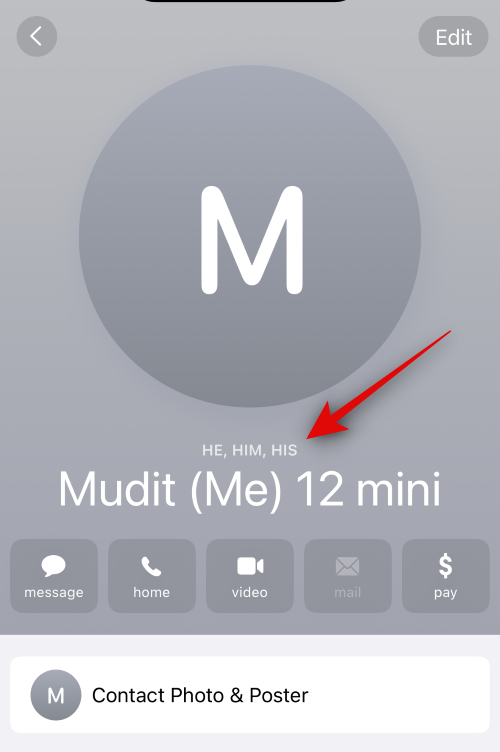 So fügen Sie unter iOS 17 Pronomen für einen Kontakt hinzu