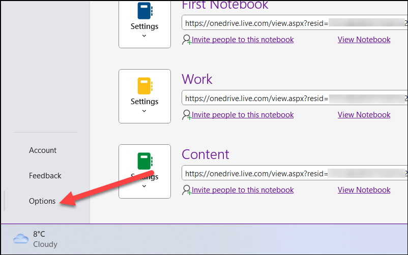 Comment synchroniser un ordinateur portable dans OneNote pour Windows