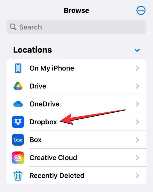 iPhoneのファイルアプリにGoogleドライブ、OneDrive、DropBoxを追加する方法