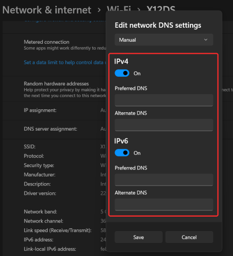 Windows 11에서 DNS 서버가 응답하지 않습니다 문제를 해결하는 12가지 방법