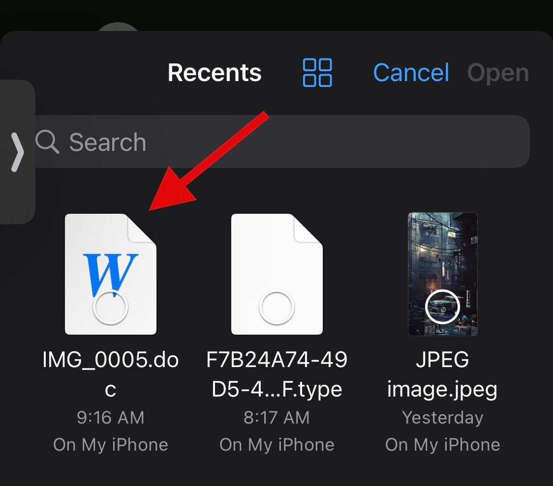 iPhoneまたはAndroidのWhatsappで写真をドキュメントとして送信する方法