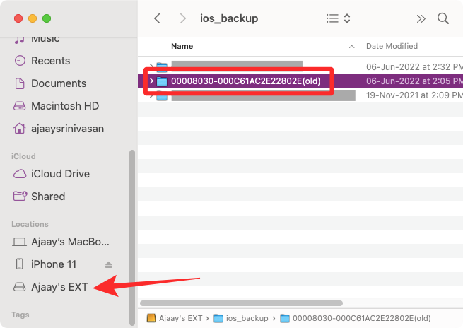 วิธีคัดลอกข้อมูลสำรอง iPhone ของคุณไปยัง HDD ภายนอก