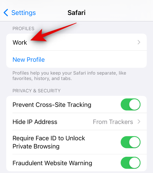 iOS 17 で Safari プロファイルを作成して使用する方法