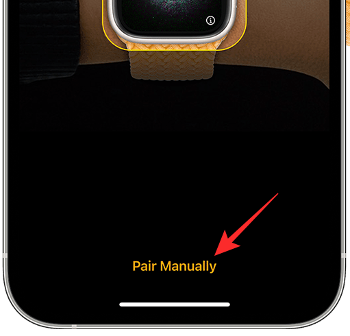 Apple Watch의 "i" 아이콘은 어디에 있습니까?