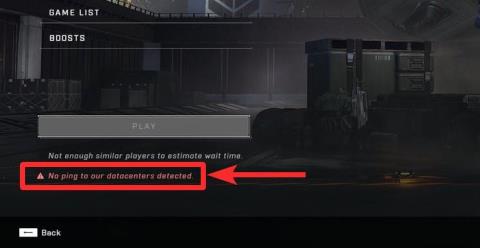 Halo Infinite: Kein Ping an unsere Rechenzentren erkanntes Problem: So beheben Sie es