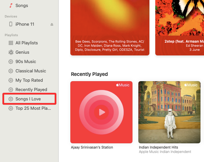 วิธีค้นหาเพลงรักบน Apple Music บน iPhone