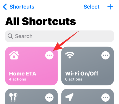 iPhone ショートカット: iPhone で家に着く時間を誰かに伝える方法