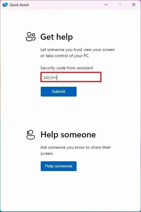 So verwenden Sie Quick Assist für die Remoteunterstützung unter Windows 11