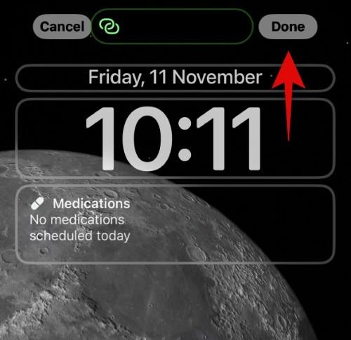 iPhone のロック画面に薬ウィジェットを追加する方法