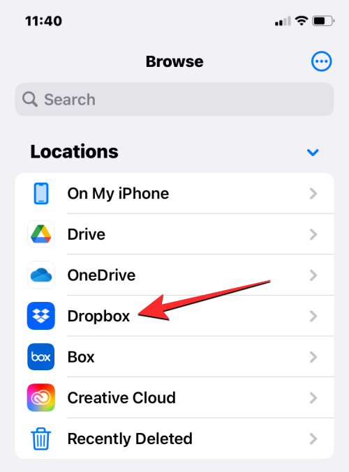 So fügen Sie Google Drive, OneDrive und DropBox zur Dateien-App auf dem iPhone hinzu