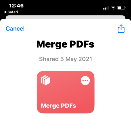 So fügen Sie PDFs auf einem iPhone mithilfe der Dateien-App oder einer Verknüpfung zusammen