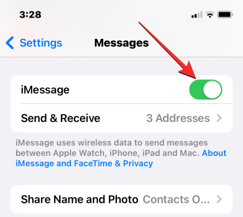 iMessage のアクティベーションが失敗する問題: 修正方法