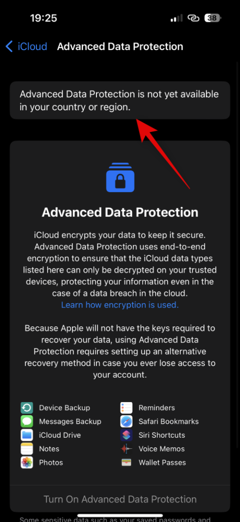 iPhone で高度なデータ保護を有効にできないのはなぜですか? 4 つのチェックと 6 つの修正について説明