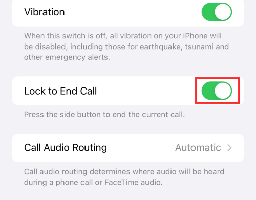 如何防止 iOS 16 上的 iPhone 側邊按鈕結束通話
