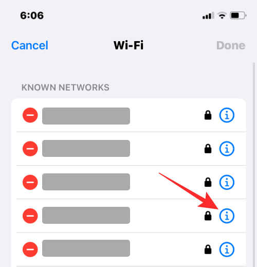 iOS で既知のネットワークを削除する方法