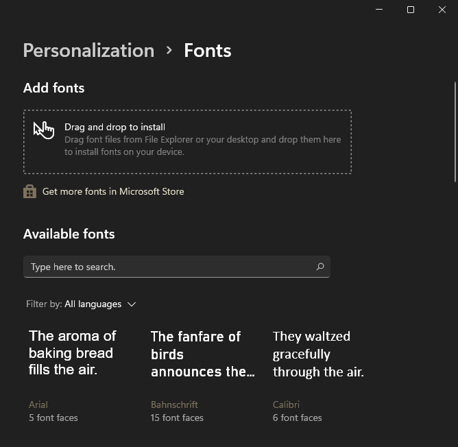 So ändern Sie die Schriftart in Windows 11