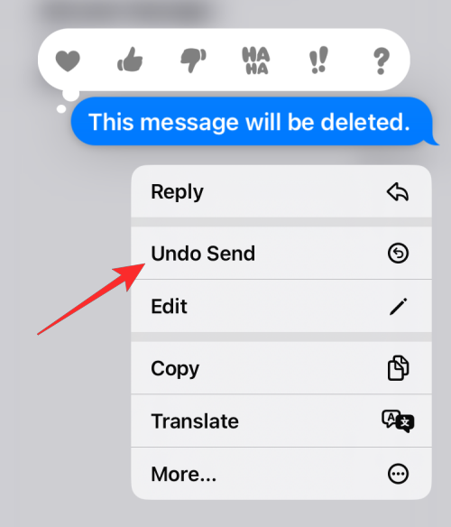 Comment afficher l'historique des modifications d'un message dans les messages sur iPhone sous iOS 16