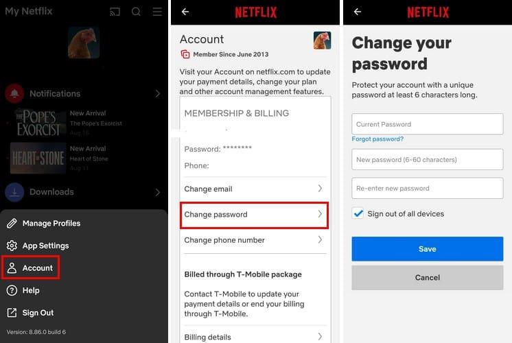 Netflix: Schimbați parola