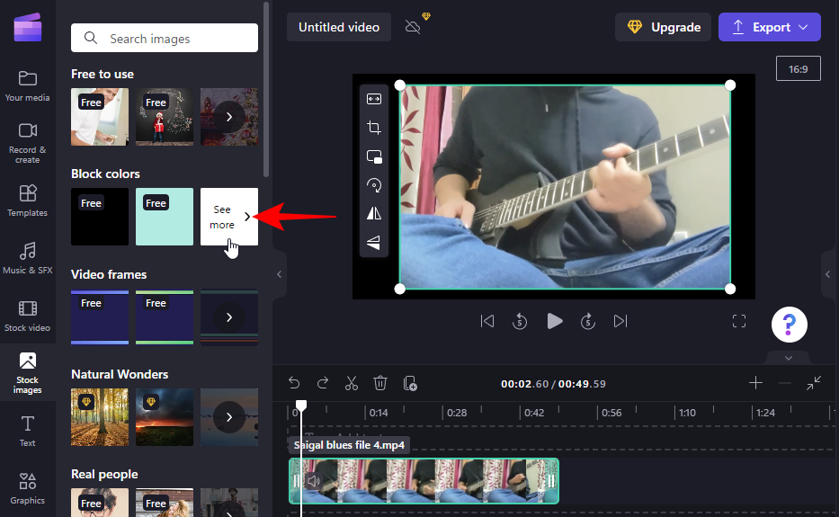 ครอบตัดวิดีโอใน Clipchamp: คำแนะนำทีละขั้นตอน