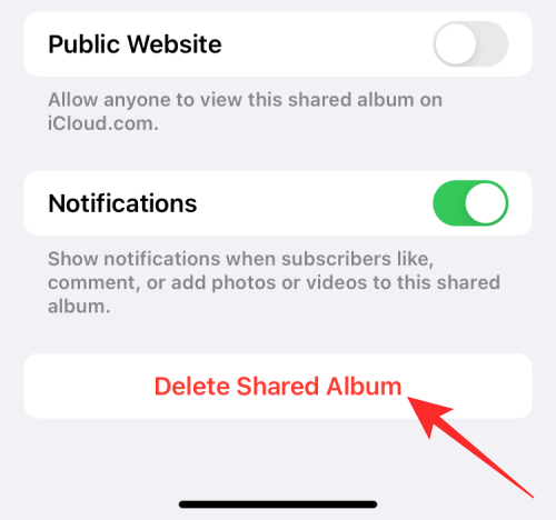 iPhoneで共有アルバムを削除する4つの方法